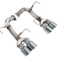 AWE Tuning 22-25 Subaru VB WRX Track Edition Axleback Exhaust - Chrome Silver Tips