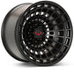 Vossen LCX-04 22x10 - 8x180 - ET18 - Super Deep - 124.3 - Satin Black Wheel