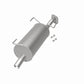 BRExhaust 09-11 Nissan Versa 1.6L Muffler Kit