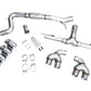 AWE MK8 Volkswagen Golf R 3in Track Edition Quad Exhaust - Chrome Silver Tips