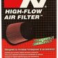 K&N Filter Universal  Filter 2 3/8 inch Dual Flange 107mm C-C 3 inch Height