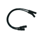 Moroso 99-08 Harley-Davidson FLT/FLHT/FLHR/FLTR Ultra 40 Wire Set - Black