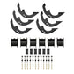 Westin 19-25 Chevrolet Silverado / GMC Sierra 1500 CC (Excl. LD/LTD) HDX Running Boards - Tex. Blk