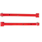 UMI 78-96 GM B-Body Boxed Extended Length Lower Control Arms w/Poly Bushings - Red