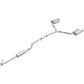 MagnaFlow 08-12 Honda Accord 3.5L BRE Exhaust Kit