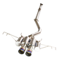 MXP 2017+ Honda Civic Sport Hatchback Comp RS Exhaust System w/ Burnt Tips