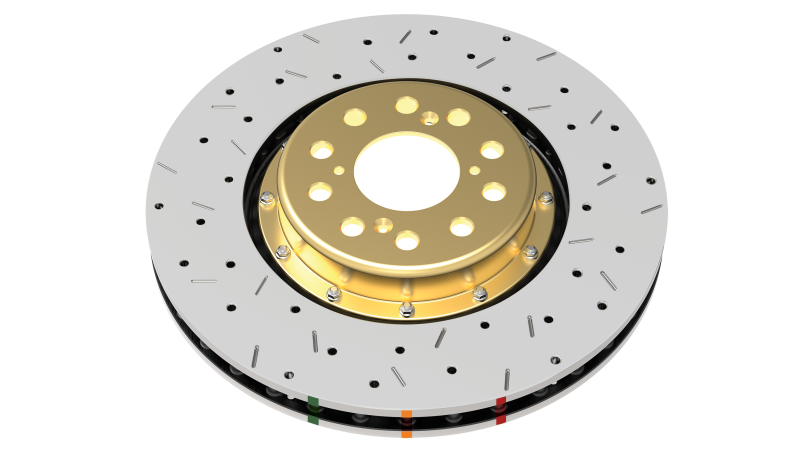 DBA 13-17 SRT Viper Except TA Package Rear 5000 Series Drilled & Slotted Ring