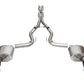 Corsa 2024 Ford Mustang GT 5.0L V8 Xtreme 4.5 Cat-Back Duel Rear w/ 4.5 In Carbon Fiber Tips
