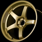 Advan GT for Porsche 18x12.0 / +47 Offset / 5-130 / 71.6mm Bore / Racing Gold Metallic