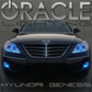 Oracle 09-10 Hyundai Genesis LED Headlight Halo Kit - Blue