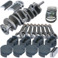 Eagle Ford 429/460 4.300in Crank 6.800in I-Beam Rods -3cc Flat Top 4.440in Pistons Rotating Assembly