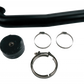 Wehrli GMC/Chevrolet LLY/LBZ/LMM Duramax 6.6L w S400 Single Turbo 3in Down Pipe - Black