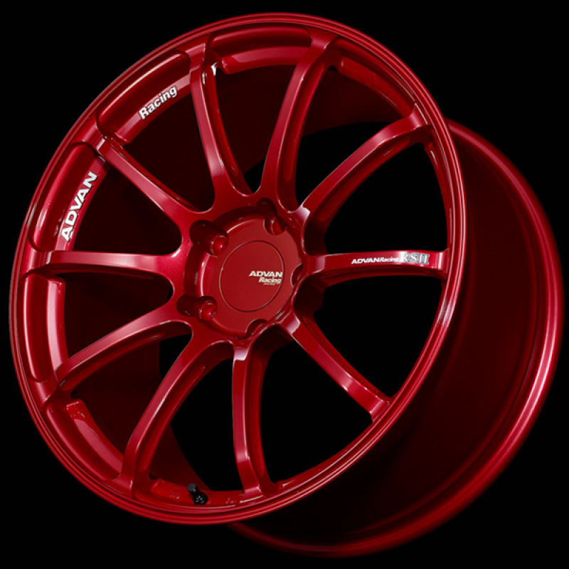 Advan RSII 20x9.0 / +55 Offset / 5-130 / 71.6mm Bore / Racing Red
