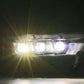AlphaRex 15-17 Ford Mustang NOVA LED Proj Headlights Black w/Activ Light/Seq Signal/Switch DRL