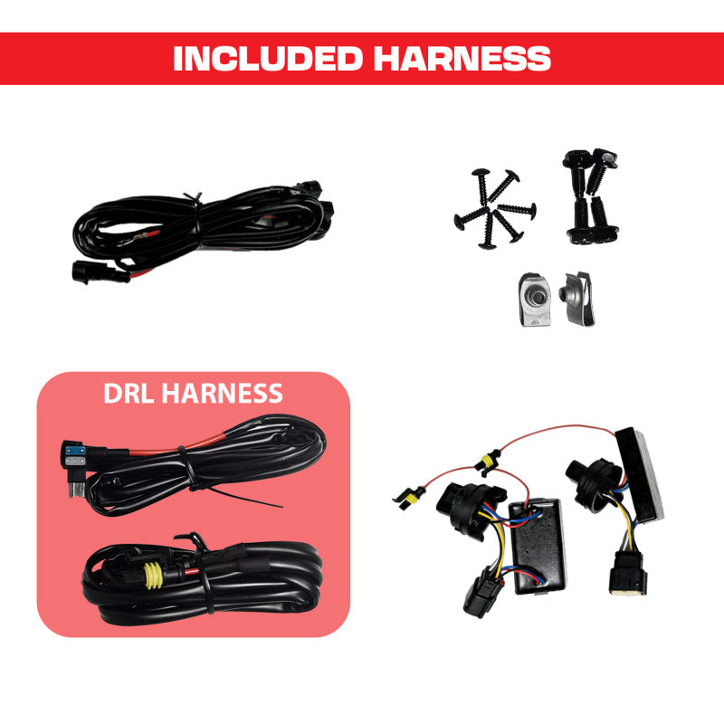 ANZO 19-24 RAM 1500 (New Body/OE Halogen) Full LED Proj Headlights DRL/SeqSig Black - Pass. Side