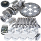Eagle Oldsmobile 45 4.500in Crank 7.100in H-Beam -15cc Inv Dome 4.165in Pistons Balanced Assembly