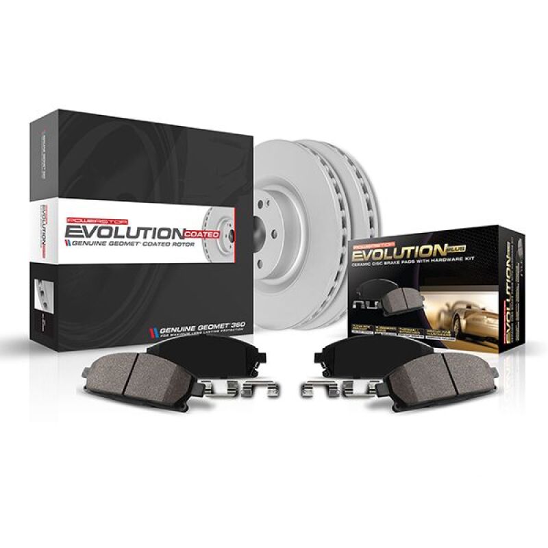 Power Stop 22-24 Ford Bronco Rear Z17 Coated Brake Kit