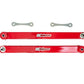 UMI 78-96 GM B-Body Boxed Extended Length Lower Control Arms w/Poly Bushings - Red
