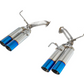 Remark 2022+ Subaru WRX BOSO Edition Axle Back Exhaust w/ Burnt Stainless Tip