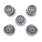 Ford Racing 2021+ Bronco 17x8in Silver Wheel Kit