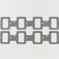 Cometic GM LS7 Gen-4 Small Block V8 .060in Fiber Intake Manifold Gasket Set-With Carbureted Manifold