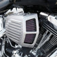 K&N Street Metal Intake System - Shaker Touring 2017 Silver Intake System-Harley Davidson