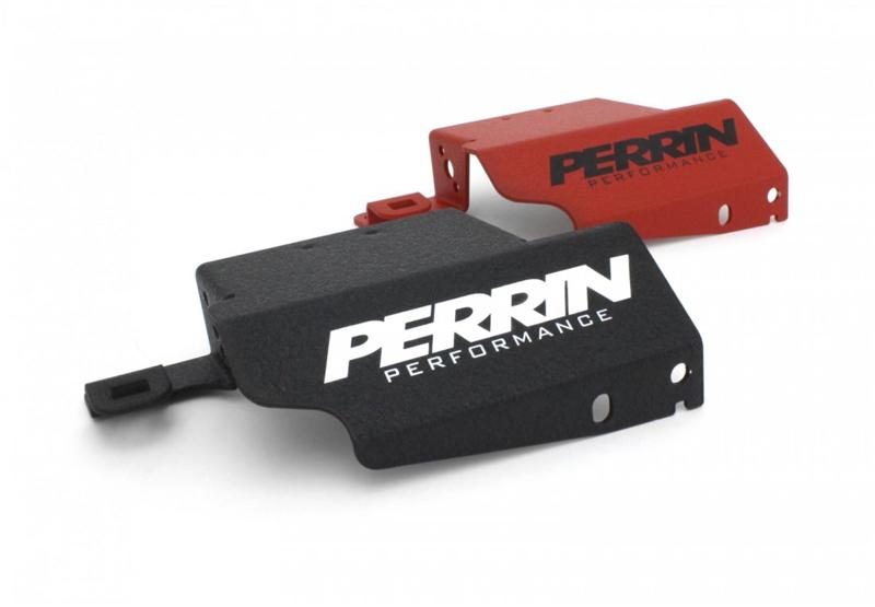 Perrin 15-16 Subaru WRX Engine Cover Lock Down - Black Washers