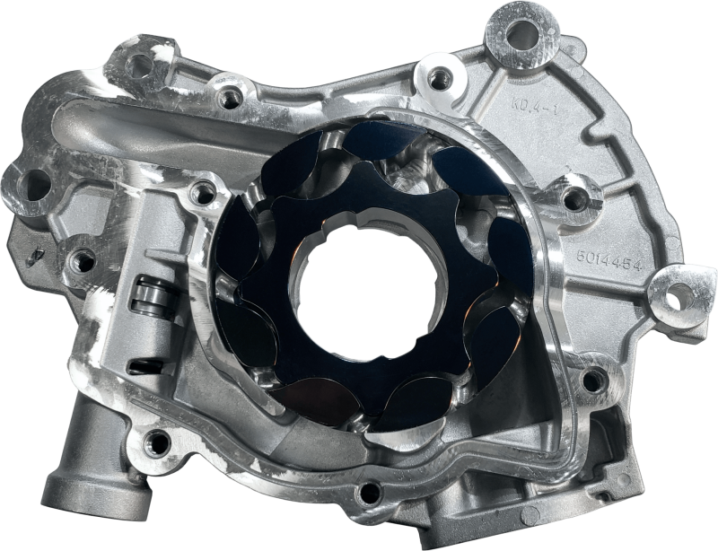Boundary 2023+ Ford Coyote V8 Billet Gear Vane Ported Treated Oil Pump Assembly w/Billet Back Plate