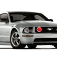 Oracle 05-09 Ford Mustang GT LED Fog Light Halo Kit - Red