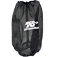 K&N 6.625in Base ID / 5.25in Top ID / 9.5in H Round Tapered Black DryCharger Air Filter Wrap