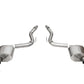 Corsa 2024 Ford Mustang Sport Axle-Back Dual Rear Exit with 4.5in Polished Pro-Series Tips