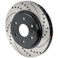 Wilwood Rotor-SRP-Drill/Slot-RH-BLK 13.38 x 1.25 - 6x5.5