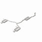 BRExhaust 09-12 Buick Enclave 3.6L Exhaust Kit
