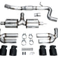 AWE 22-24 Audi 8Y S3 Touring Edition Exhaust - Diamond Black Tips
