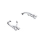 MBRP 2024+ Mustang GT 5.0L Aluminized Steel 2.5in Axle-Back Exhaust w/ Dual-Rear Quad Exhaust Tips