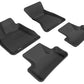3D MAXpider 2009-2017 Audi Q5/SQ5 Kagu 1st & 2nd Row Floormats - Black
