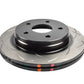 DBA 05-07 Dodge Durango / 02-07 Ram Front Slotted 4000 Series Rotor
