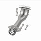 BRE Exhaust 06-12 Eclipse 2.4L Front Pipe Kit