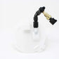 Aeromotive VaporWorx Gauge Setting Fitting Adapter - (1) AN-06 Male-Male Union & 1/8in NPT Port