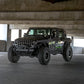 DV8 Offroad 07-23 Jeep Wrangler/Gladiator JT/JK/JL FS-25 Stubby Front Bumper w/Plated Bull Bar