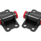 BMR 82-92 F-Body Motor Mount Kit Lower Poly - Black Hammertone