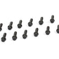 Cometic Header Bolts M8 - 1.25 x 25mm Grade 5 Carbon Steel w/ Compact Head & Black Oxide Finish