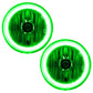Oracle Lighting 07-09 Jeep Patriot Pre-Assembled LED Halo Fog Lights -Green