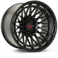Vossen LCX-03 24x12 - 6x135 - ET44 - Ultra Deep - 87.1 - Satin Black Wheel