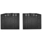 Go Rhino XVenture Gear Hard Case Mount Long 44in. (Mount ONLY for XRS/SRM Racks) - Tex. Blk