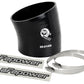 afe Magnum FORCE Intake Coupling Kit (3-1/2IN ID to 3-1/4 IN ID x 15 Deg.) Elbow Coupler - Black