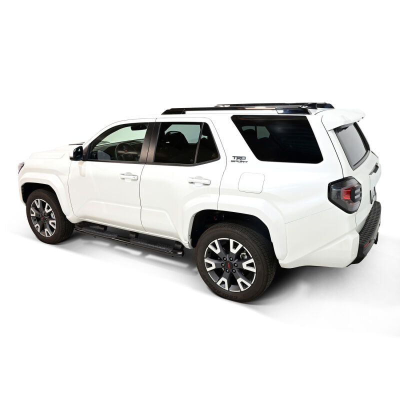 Westin 25-26 Toyota 4Runner PRO TRAXX 4 Oval Nerf Step Bars - Semi-Gloss Black