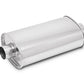 Vibrant 2in In/Out Center/Center Stainless Steel StreetPower Oval Muffler