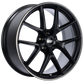 BBS CI-R 20x8.5 5x112 ET32 Satin Black Polished Rim Protector Wheel -82mm PFS/Clip Required
