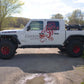 Fishbone Offroad 2018+ Jeep Wrangler JL/JLU/2020+ Gladiator JT  Alum Front Fender Flares  - Black
